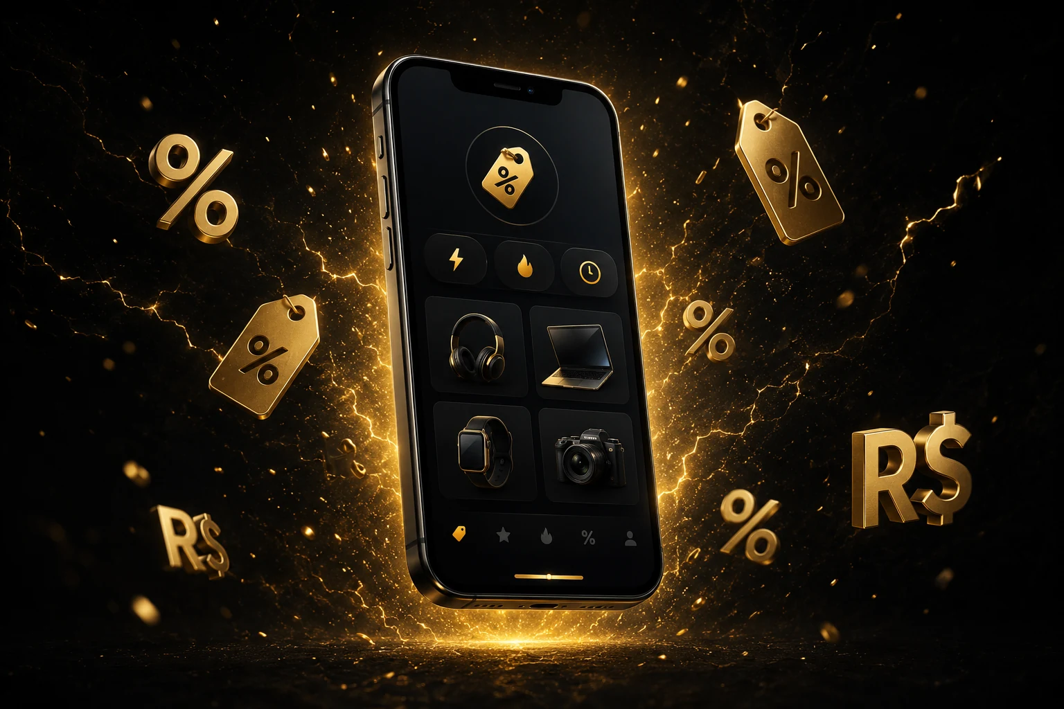 Grupo de ofertas de celular e iPhone no WhatsApp e Telegram — quedas de preço verificadas