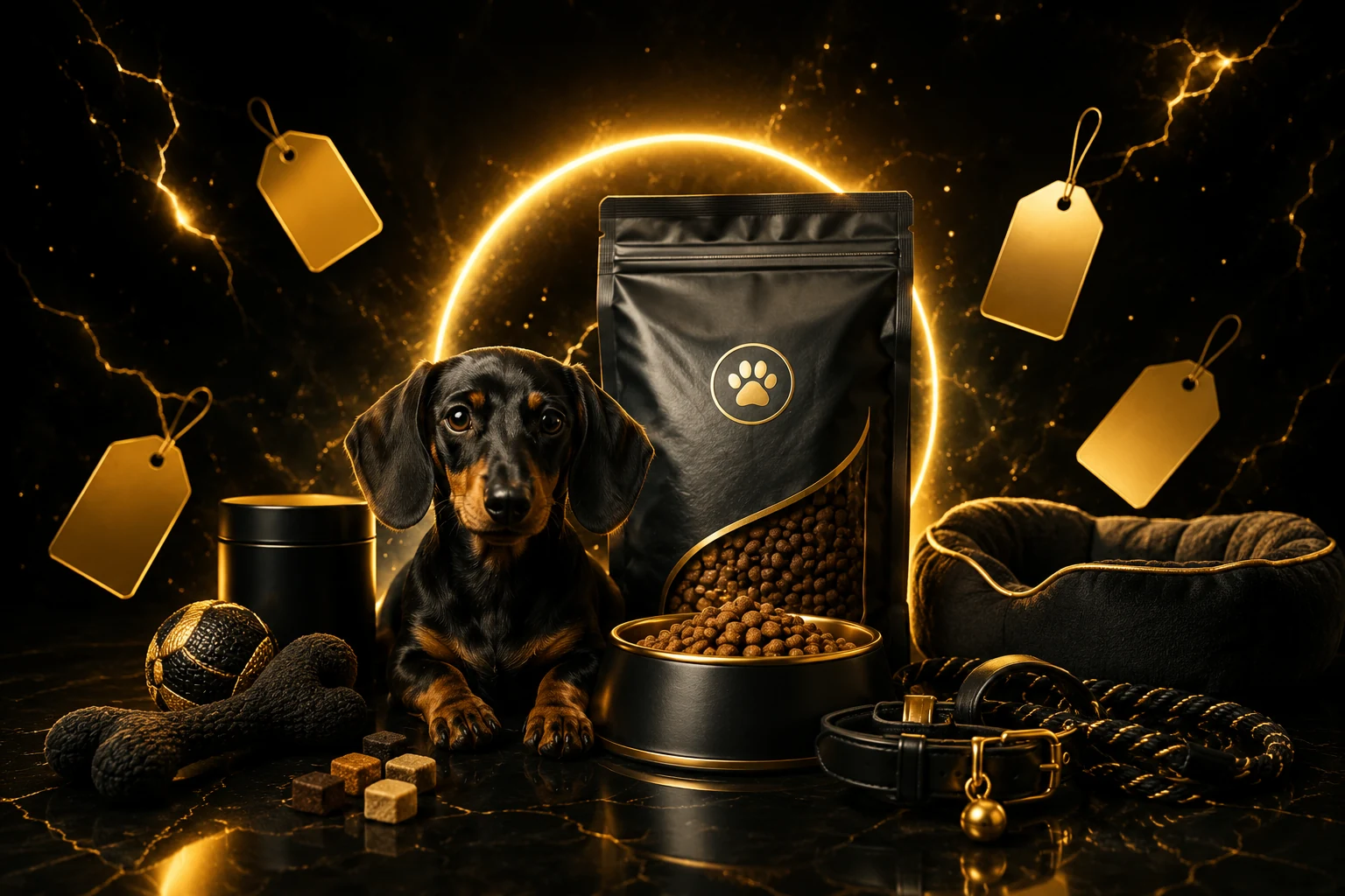 Grupo de ofertas pet no WhatsApp e Telegram — ração, petisco e acessórios com preço conferido