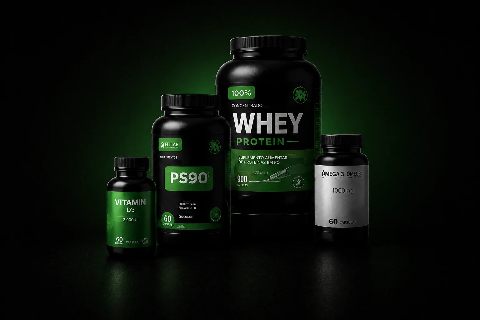 Ofertas de suplementos — whey, creatina e pré-treino com preço de comunidade